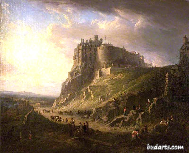 爱丁堡城堡景观