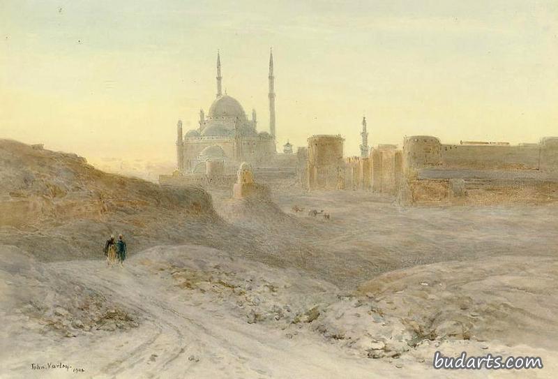 开罗，穆罕默德阿里的城堡和清真寺