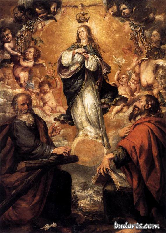 圣母无瑕受孕与圣徒安德鲁和施洗约翰