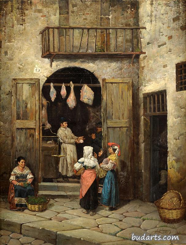 肉店
