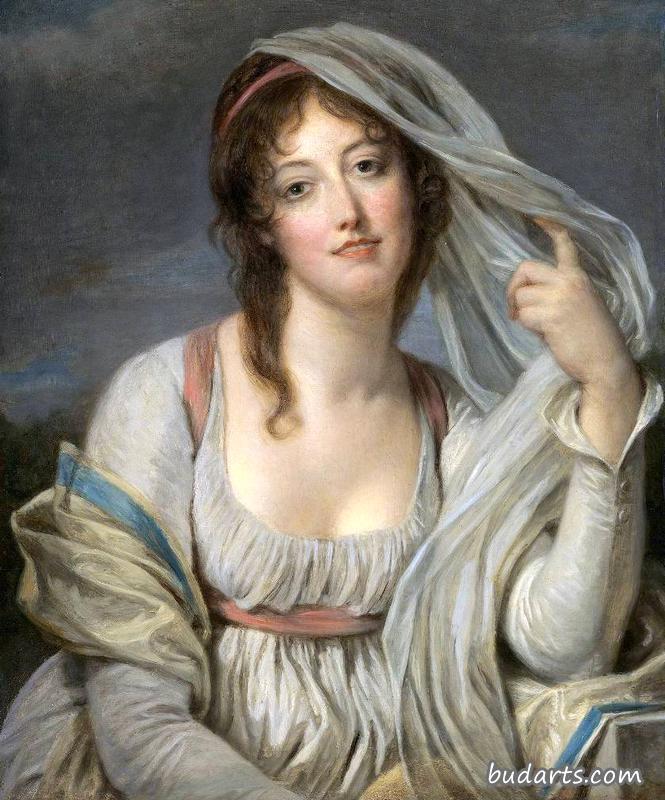 范·韦斯特伦夫人或特里马夫人的肖像