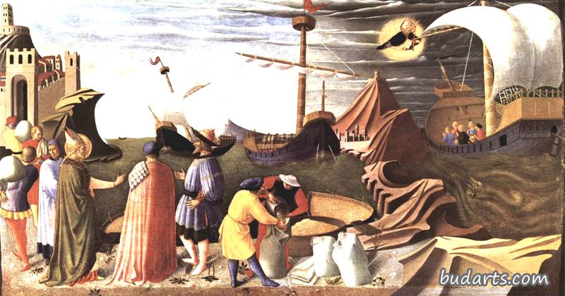 圣尼古拉斯拯救船（佩鲁贾祭坛画）