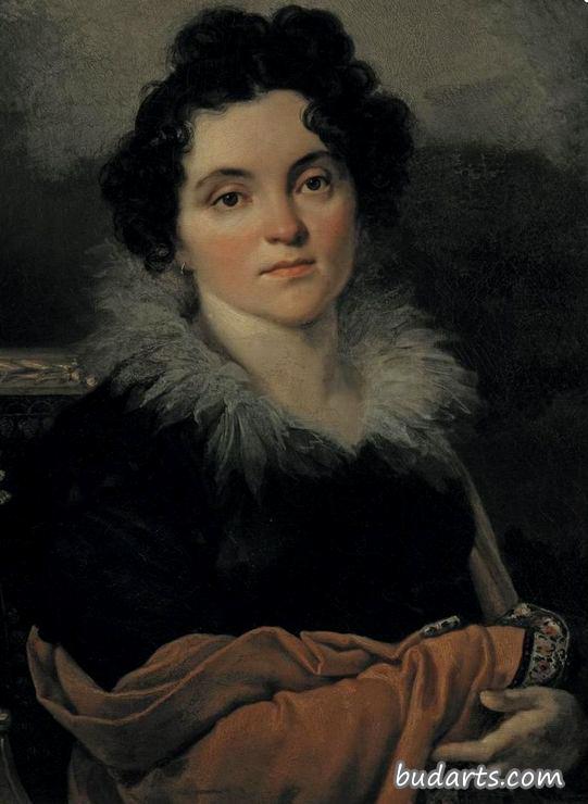 Portrait of D.N. Khvostova