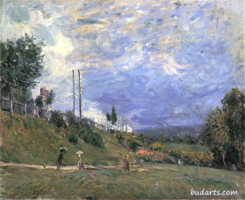 Railroad near Sevres