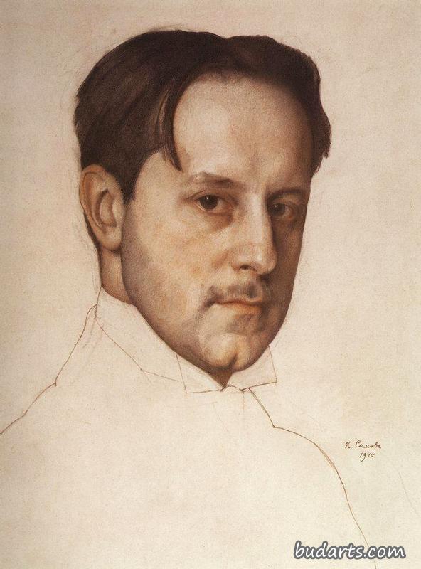 Portrait of Artist M. Dobuzhinsky