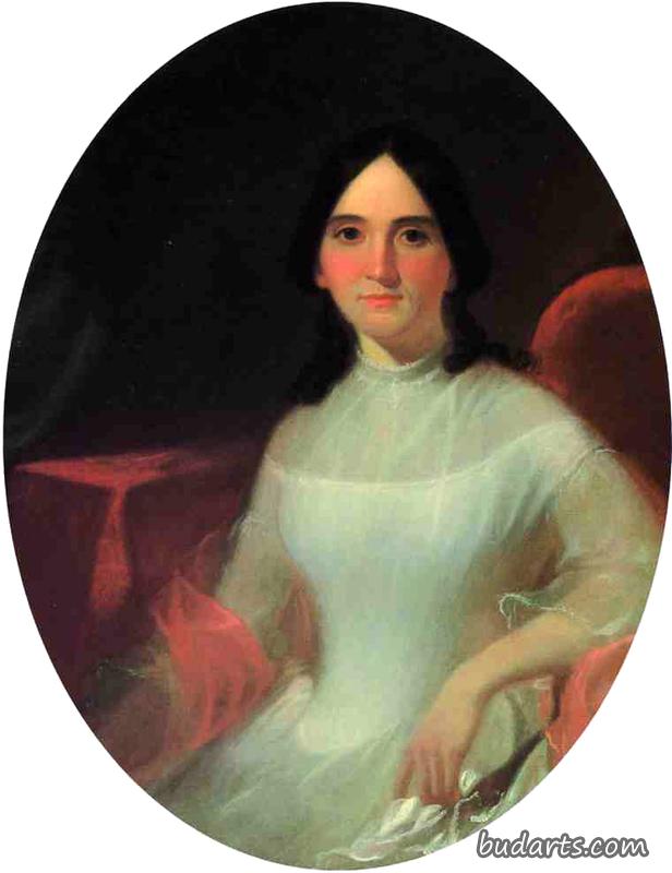 乔治·卡莱布·宾厄姆夫人的肖像（编号，伊莱扎K.托马斯）