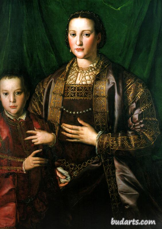 佛罗伦萨公爵夫人埃莱诺拉·迪托莱多和她的儿子弗朗西斯科