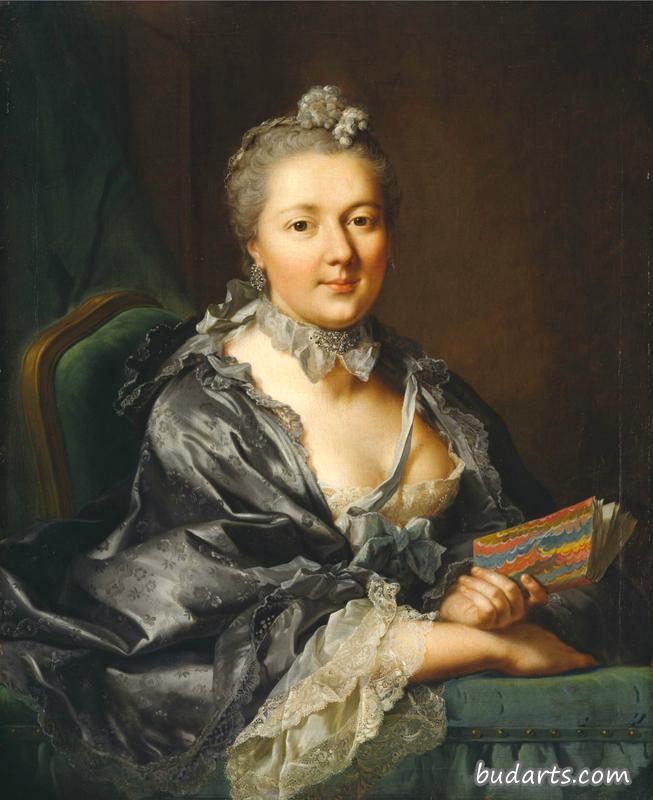 画家第二任妻子玛丽安·佩内特·蒂施拜因的肖像