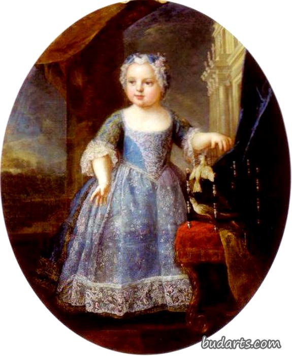 法国路易丝公主画像