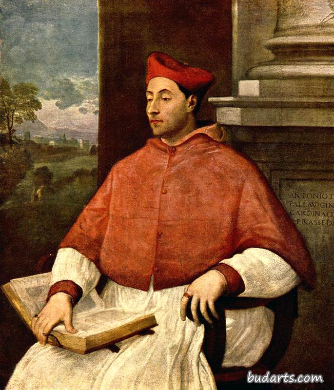 安东尼奥红衣主教帕拉维奇尼画像