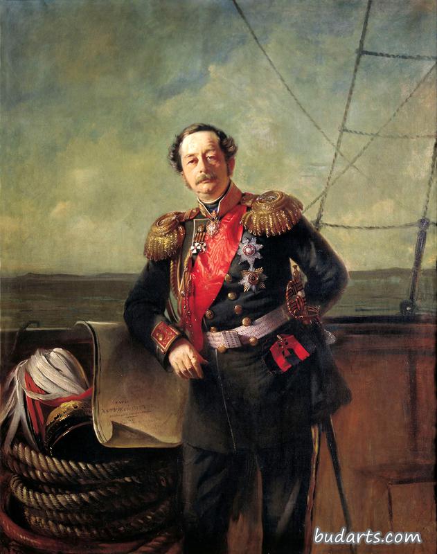 东西伯利亚总督穆拉维约夫·阿穆尔斯基伯爵画像
