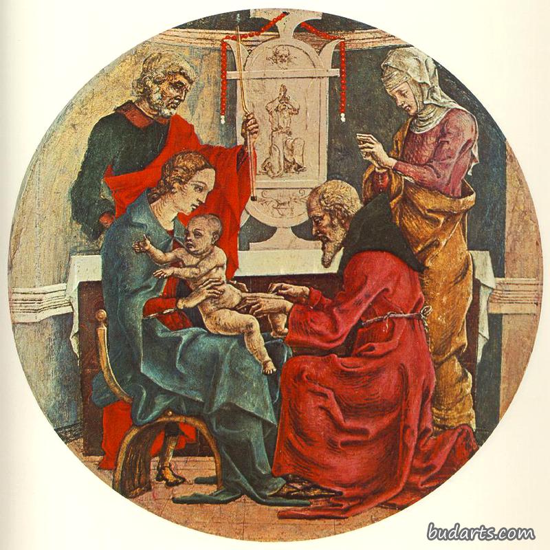 Circumcision (Predella from the Roverella Altarpiece)