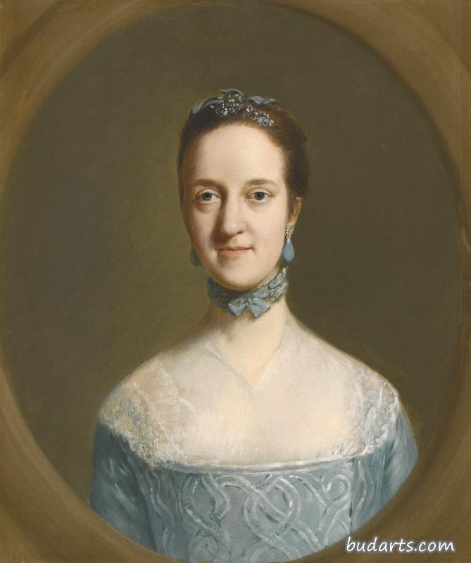 伊丽莎白·埃德加夫人的肖像