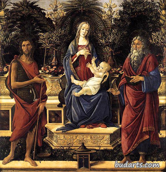 圣母与童子登基（巴迪祭坛画）