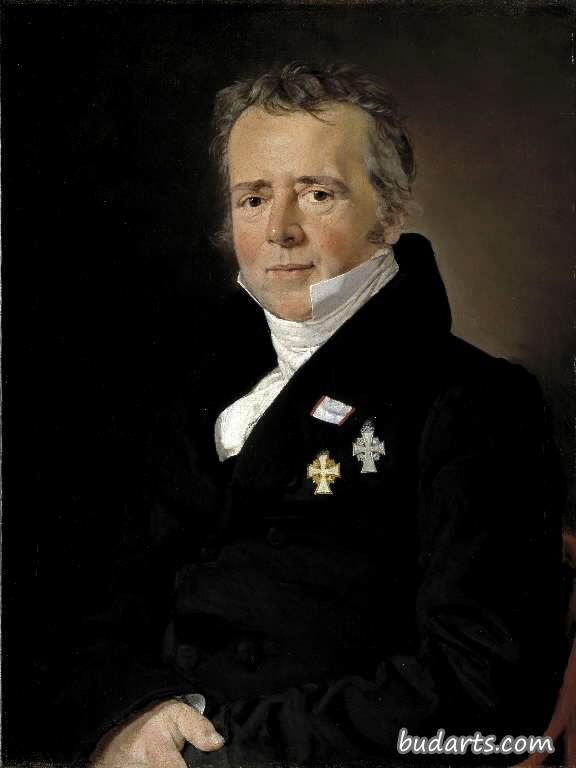 Portrait of the phycisist Hans Christian Ørsted