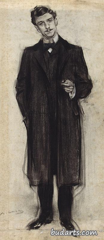 何塞·莱昂·帕加诺肖像