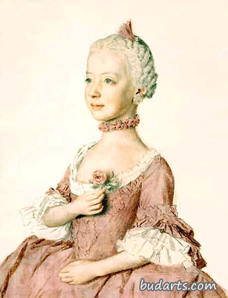 奥地利玛丽亚卡罗莱纳画像