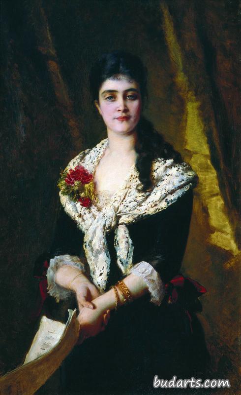 Portrait of Panaeva-Kartseva