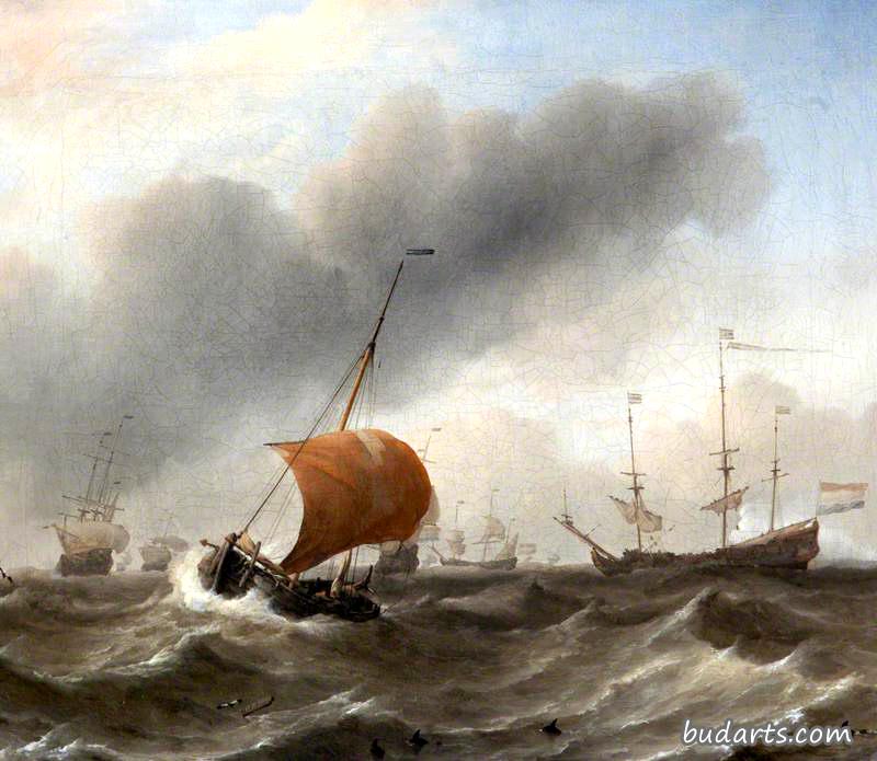 荷兰人大浪中的航运