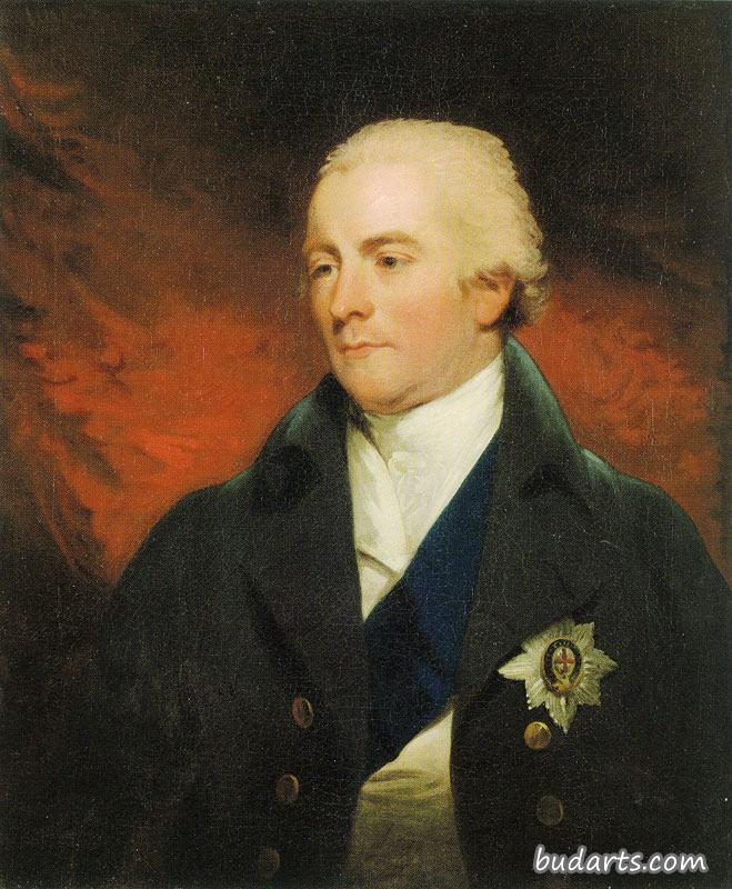 乔治·约翰·斯宾塞的肖像，第二伯爵斯宾塞