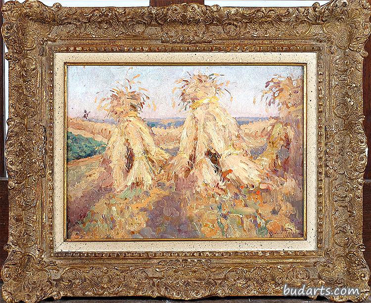 Haystacks, August at Neder-Over-Heembeek
