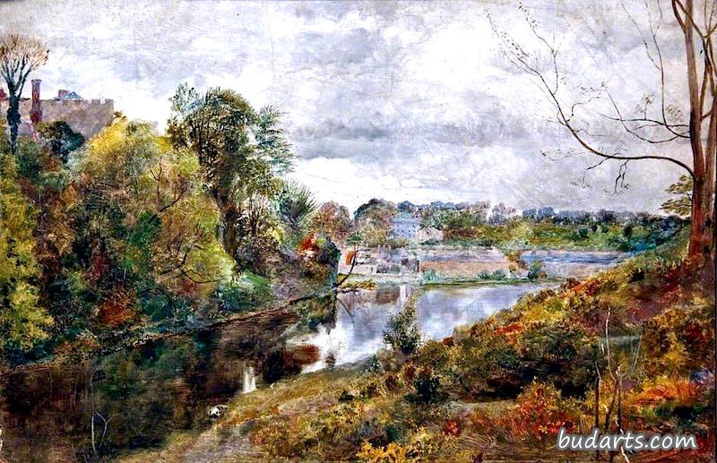 View on the Liffey, near Leixlip