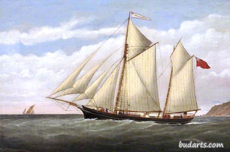 The Ketch 'Annie Christian' of Watchet