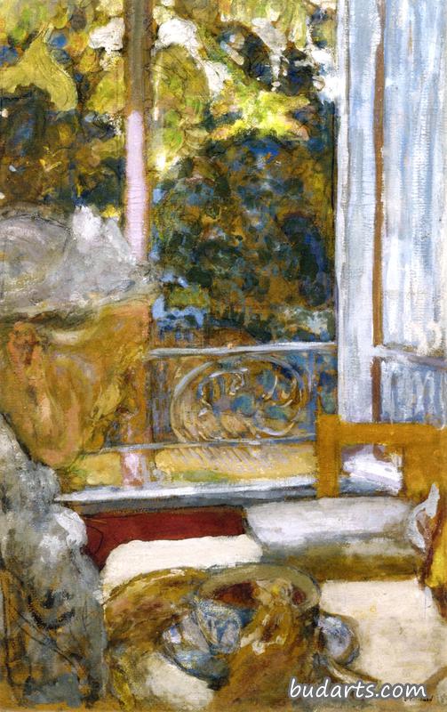 Madame Vuillard in the Breakfast Room at La Toquade