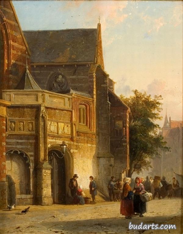 阿姆斯特丹的老教堂