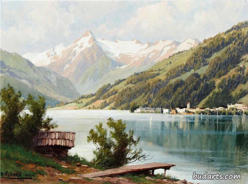 湖景
