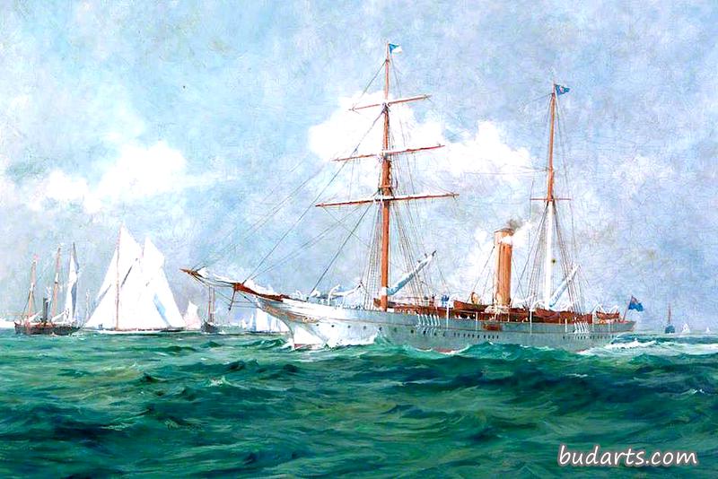 Steam Yacht 'Rhouma I'