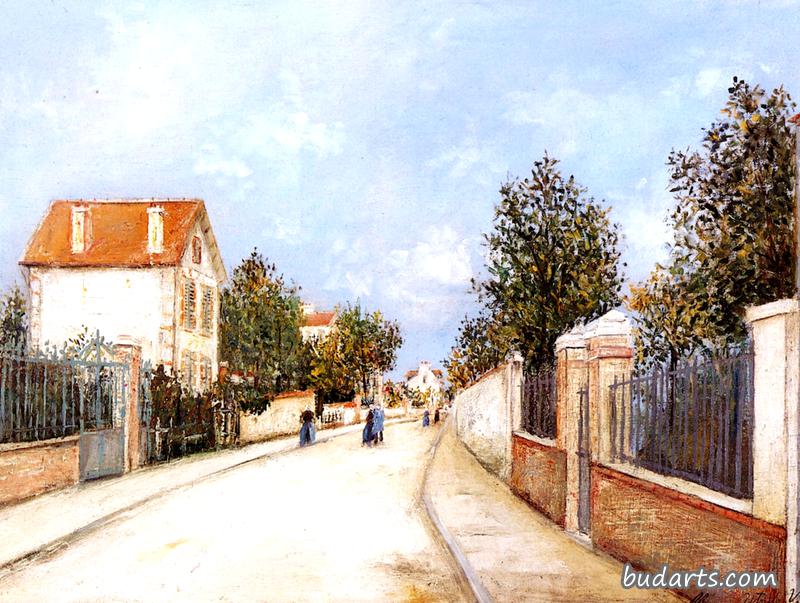 Street in Sannois (Val-d'Oise)