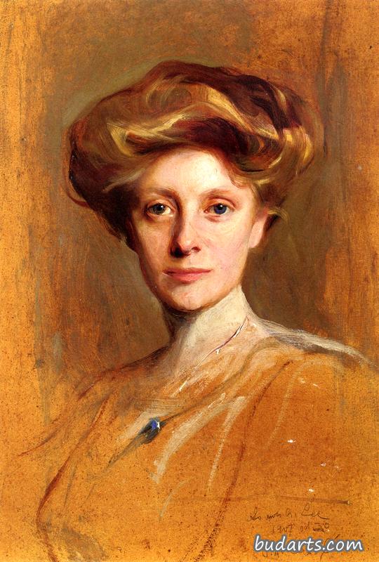 Miss Faith Moore, a Study Portrait