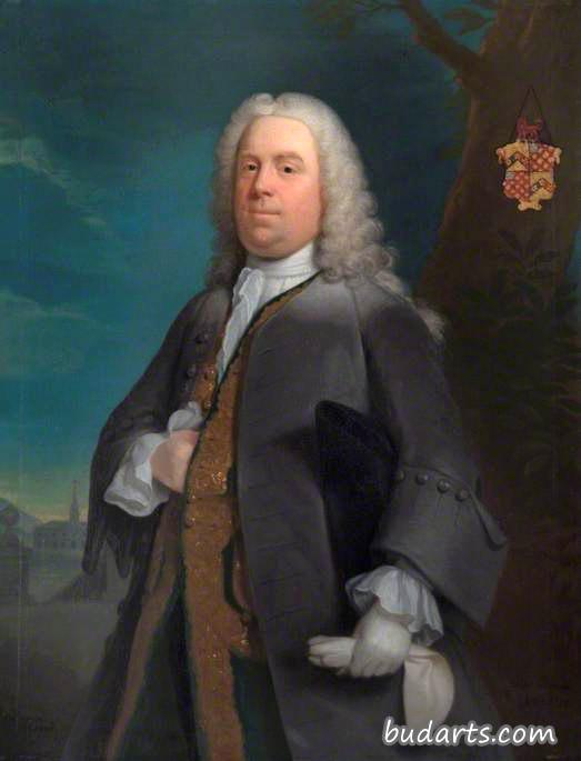 老托马斯罗尼（1668-1727），牛津郡高级治安官（1691）