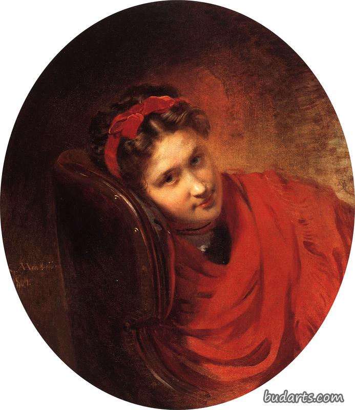 Portrait of O.S. Makovskaya, the Artist's Sister-in-Law