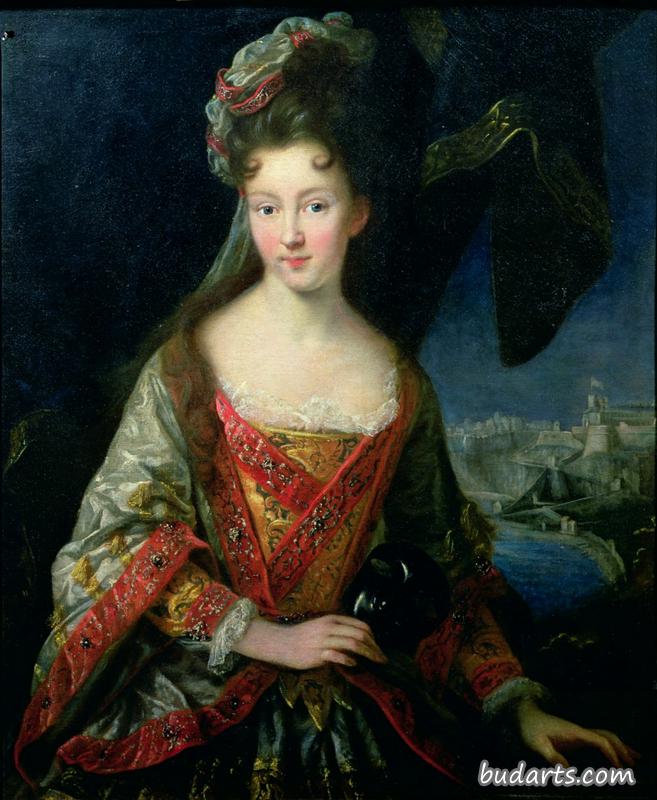 摩纳哥公主路易斯-希波利特的肖像