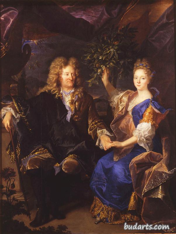 扬·安德尔泽伊·穆尔斯廷伯爵和他的女儿