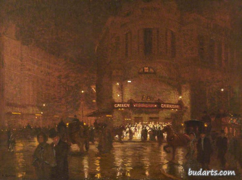 伦敦，潮湿的夜晚，欢乐剧院