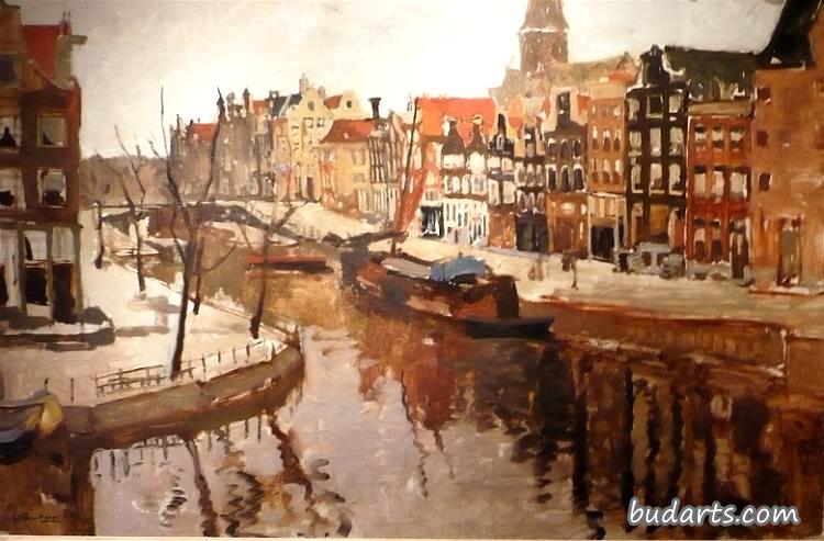 A View of the Korte Prinsengracht, Amsterdam