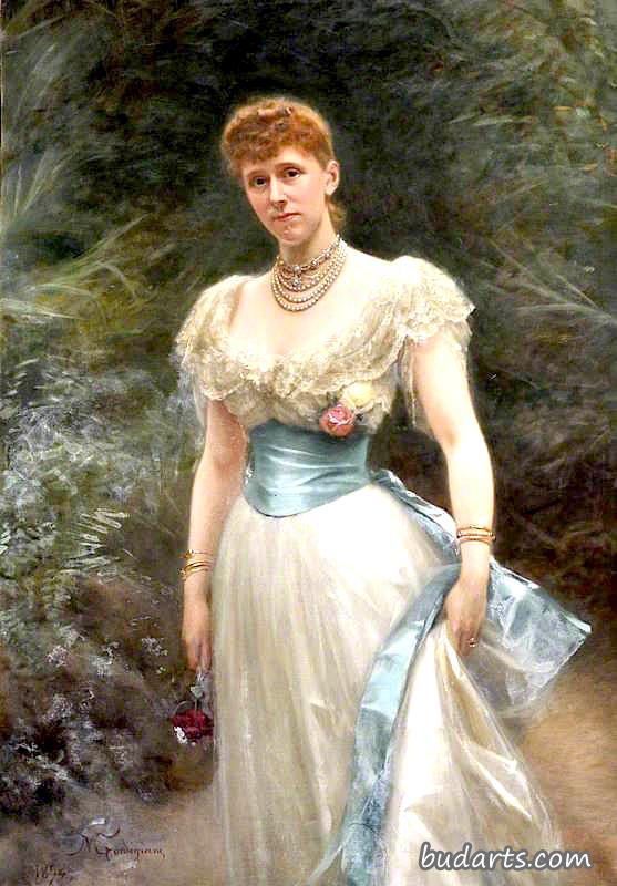 格特鲁德·卢西亚·埃格顿女士阿尔伯马尔伯爵夫人