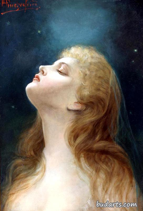 看星星的女人
