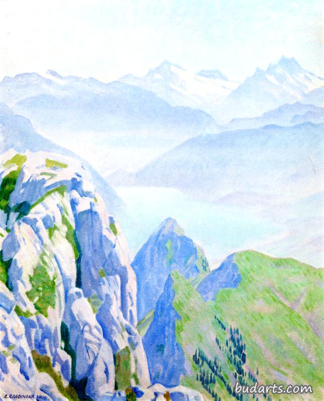 View from Stockhorn