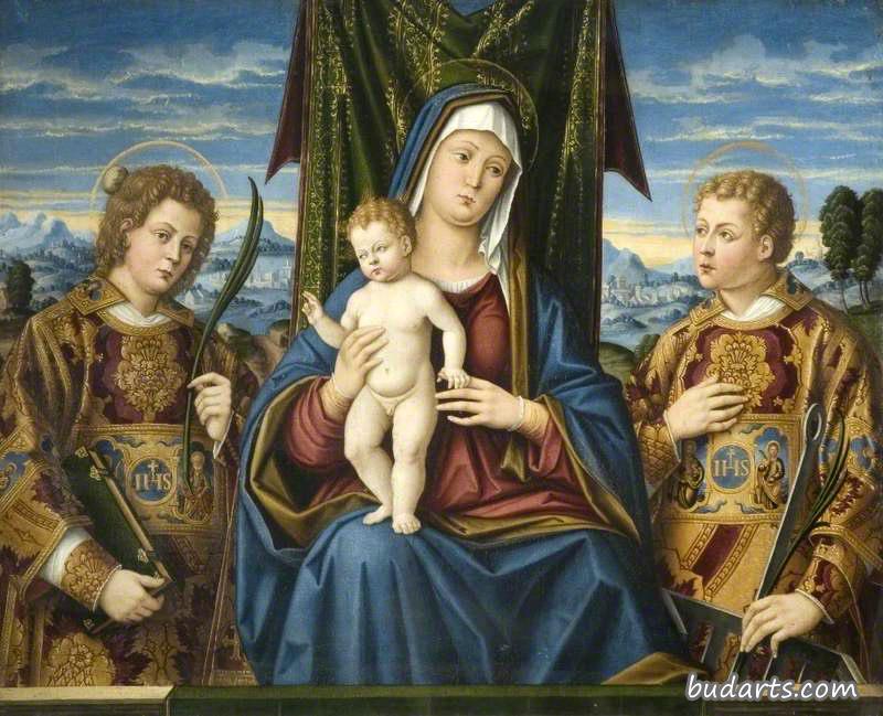 圣母与圣子斯蒂芬和劳伦斯