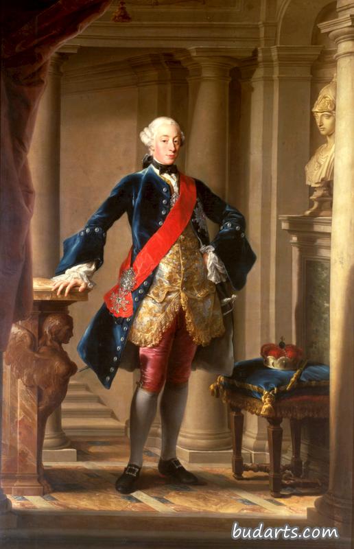 查尔斯尤金的肖像伍腾堡公爵