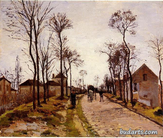 The Road to Caint-Cyr at Louveciennes