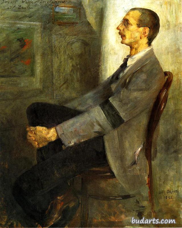 画家沃尔特·莱斯特科肖像