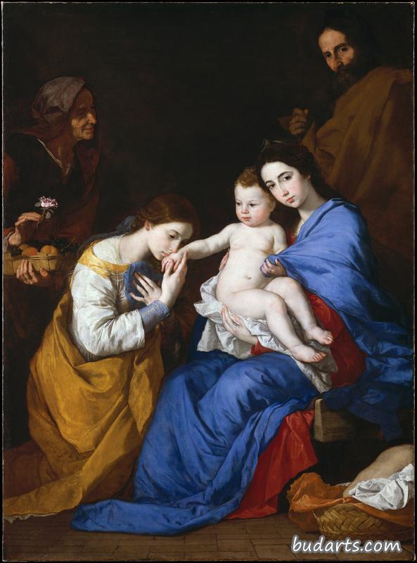 亚历山大的圣安妮和凯瑟琳的神圣家庭