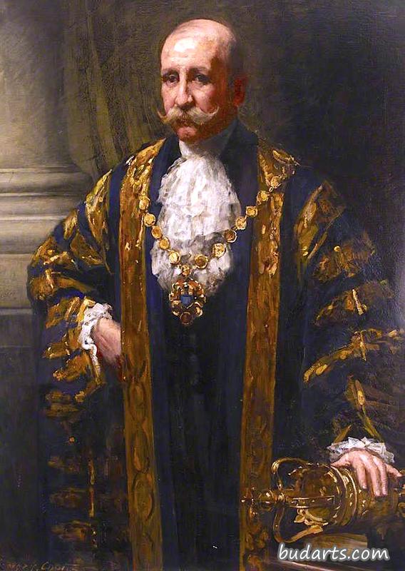 伦敦市议员H.里昂·汤姆森，威斯敏斯特市长