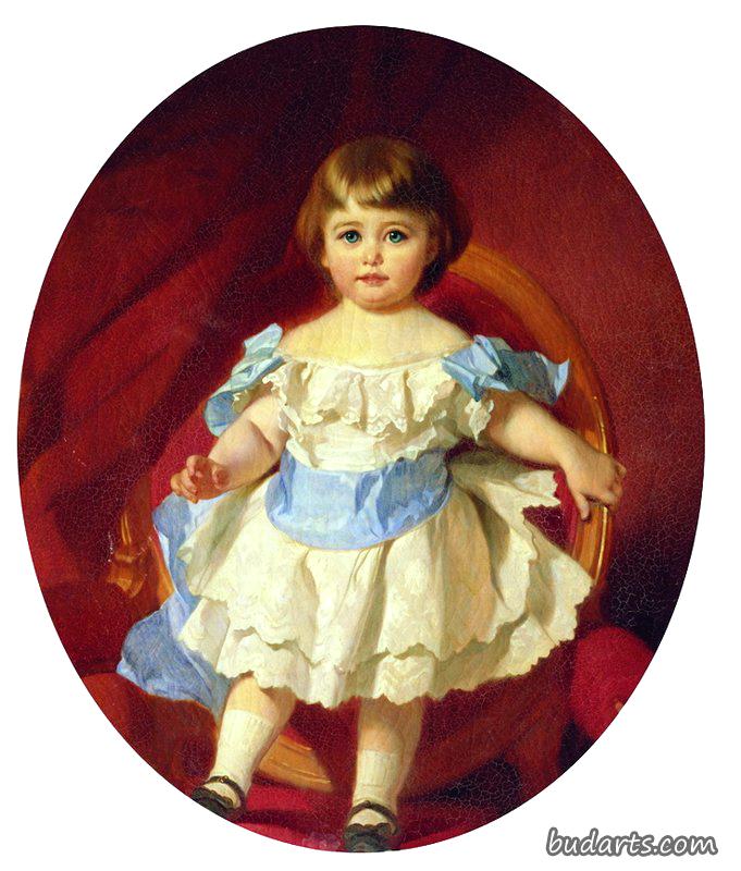 Portrait of Countess M.S. Sheremetev as a Child