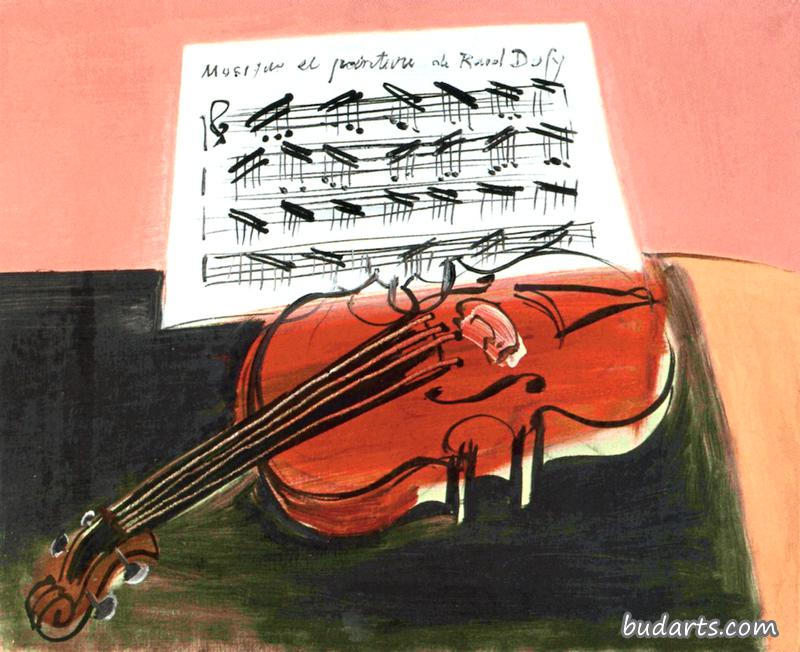 红色小提琴（拉乌尔·杜菲音乐与绘画）